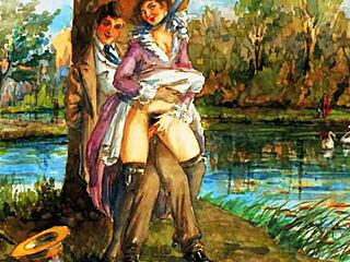 hey, ever seen such steamy vintage erotic drawings before?