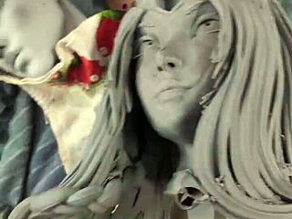 We got a new girl to model in this hentai anime scene, showcasing her stunning looks and poses.