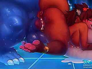 Furry Hentai Action in Zonkpunch Extended