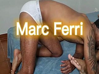 Deel Black Receives Marc Ferri in Intense Bareback Session