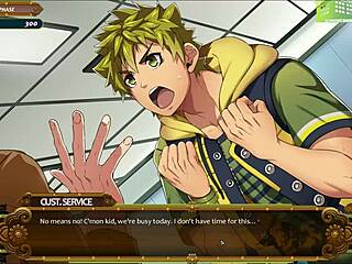 i get a swedish oil massage from this sexy model in gay hentai