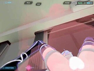 Hentai game with 3D cartoon nymphs