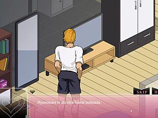 Diamond and Amara's hot threeway on the couch 😍