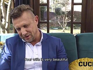 Husband Observes Wife In Amateur Tape Session