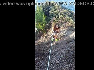 Stepmom says, 'Watch me seduce stepson by removing panties and sucking cock on beach'