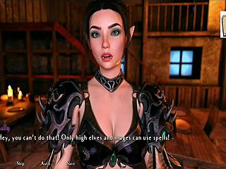 being a dik chick route 43 in 3d anime style with cartoon elements