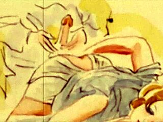 vintage anime drawings from the past