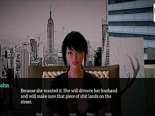 Adult visual novel with ecchi elements