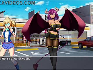 hentai battle gameplay with japanese anime action