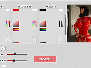 i'm in this 3d metal bondage fetish game, all bound up!