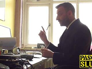 Busty Sub Milf’s Ass Destroyed Before Tasting Cum in Hardcore Domination