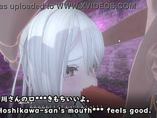 Dark Dominance Trial Ver Game with Machine-Translated Anime Subtitles