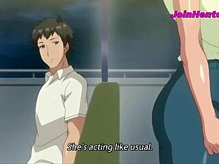 Hot milf gets wild with strangers in anime hentai