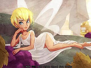 ruta angel's small tits in hentai game adventure with anime twists.