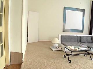 aurelly rebel's asshole gets fucked hard in threesome