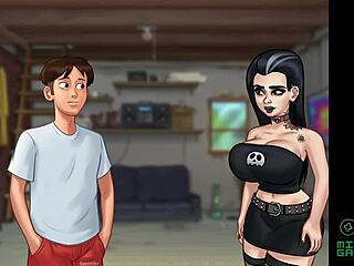 Summertime Saga Ep 87: Odette Seduces Redhead Gracce