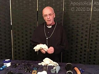 priest guides you to explosive gay masturbation and cum fetish release!