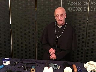 priest guides you to explosive gay masturbation and cum fetish release!
