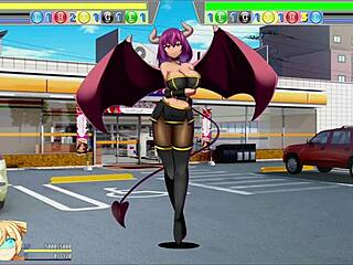 hentai battle gameplay with japanese anime action