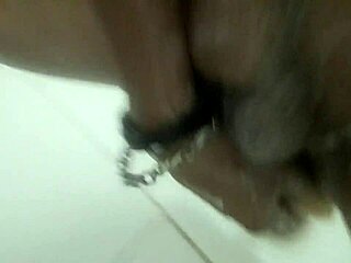 Enjoying some solo pleasure with my dildo in the shower