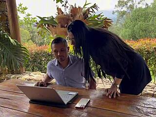 horny boss deals with pregnant employee part 1