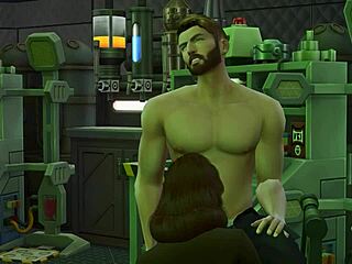 3D porn video of Peggy’s affair with Captain America in Hentai form
