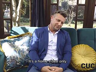 Husband Observes Wife In Amateur Tape Session