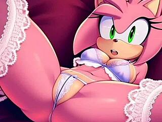 Sonic And Amy Engage In Intense Hentai Action
