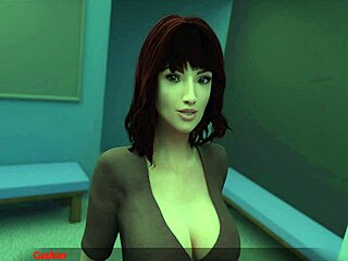 Hentai outdoors: Public changing room sex with loveskysan69.3d