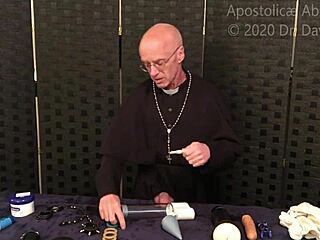 priest guides you to explosive gay masturbation and cum fetish release!