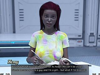 Stranded in Space 68 - Motorboating Curvy Blonde Virgin in Anime