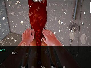 Adult visual novel with ecchi elements