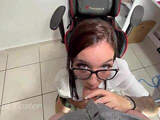 Amateur teen gets spanked and fucked by her teacher