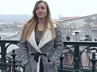 can josephine’s big natural tits handle a real german pickup casting fuck for cash?