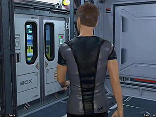 Stranded In Space Public Handjob Creampie