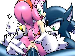 Sonic And Amy Engage In Intense Hentai Action