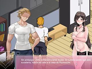 Diamond and Amara's hot threeway on the couch 😍