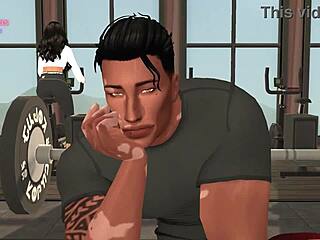 Keiko K Masturbates After Gym With Raila Rains