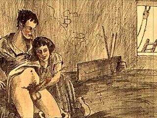 Secret Erotic Life in Retro Hentai Style.