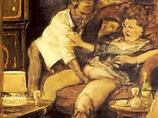 Vintage erotic art tells a seductive story of desire