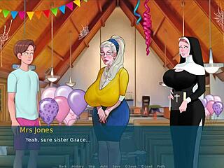 Sexnote Cap 23 - Nun Sucks Me Off, Then I Bang a Milf in Yoga Class