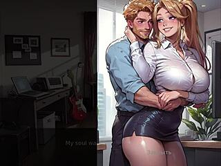 3D game of cuckold wife with hot interracial action