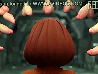 Velma from Scooby-Doo gets wild in Redmoa's hot clip.