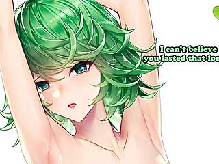 tatsumaki from one-punch-man revels in being worshiped by eager fans