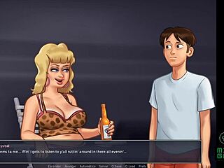 Special sex scene with Roxxy’s mom in the hot summer series