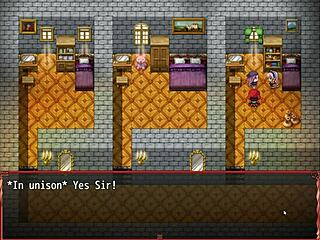 Harem in another world hentai game magic bath peephole with squirting teens