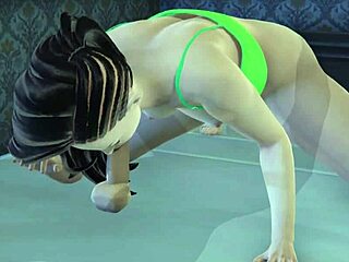 Laura Matsuda SUCKS a BIG COCK in 3D!