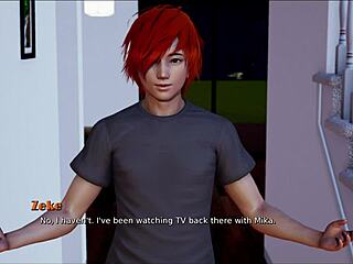 Mature couple fucks doggystyle in the room at night