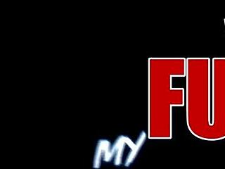 Busty brunette amateur easily guzzles full hot load in cfnm scene