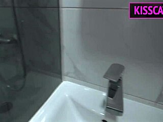 Stepmom and stepson share a hotel room for steamy sex